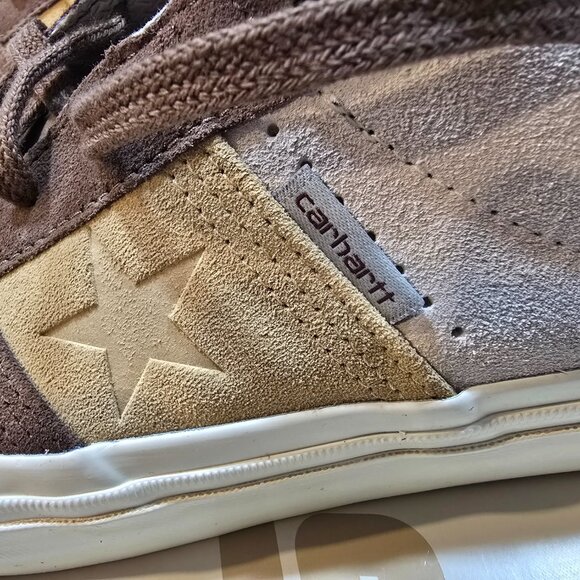 New Converse Carhartt WIP x One Star Academy Pro Low Starfish Dark Earth MENS 10 - Picture 4 of 12